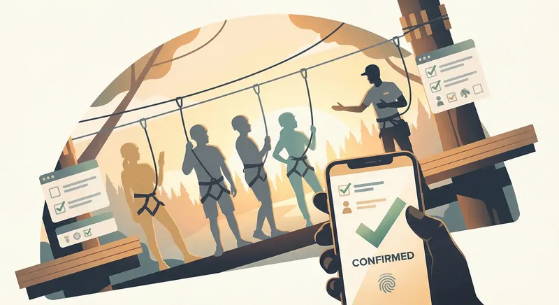 Zipline and Ropes Course Waiver: Restrictions, Briefings, and Weather Delays